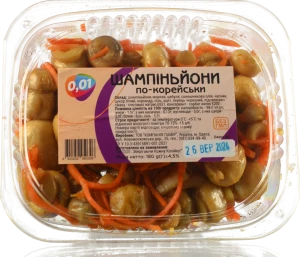 Печериці по-корейськи 180г