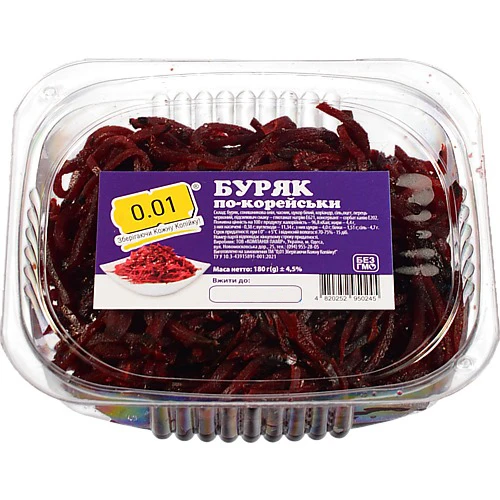 Буряк по-корейськи 180г