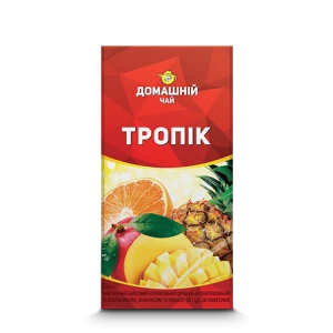 Чай Домашній 20п тропік чорний