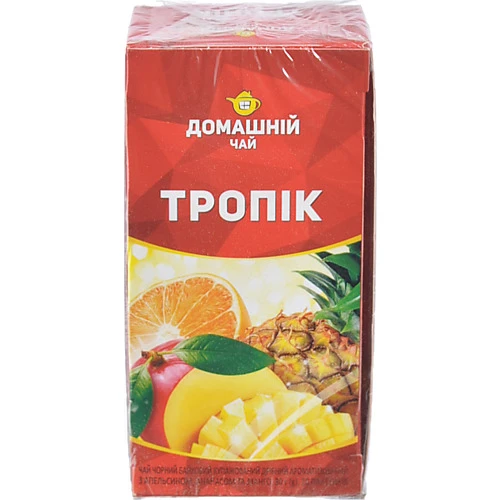 Чай Домашній 20п тропік чорний
