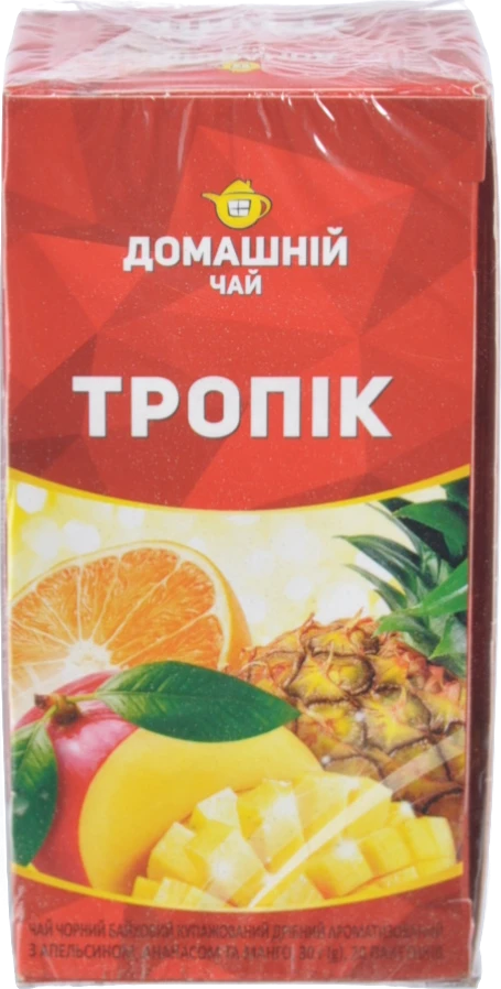 Чай Домашній 20п тропік чорний