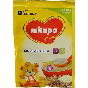 Каша безмолочна для дітей від 7міс суха мультизлакова Milupa м/у 170г