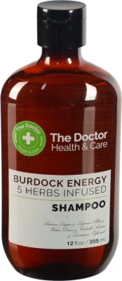 Шампунь Dr.HealthCare 355мл burdock energy 5 herbs inf