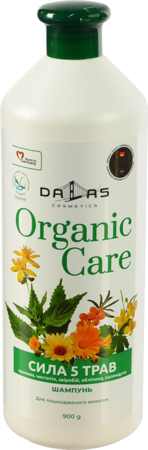 Шампунь Dalas 900мл сила 5 трав