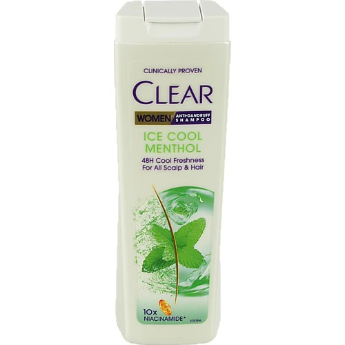 Шампунь Clear 360мл крижана свіжість з ментолом для жінок