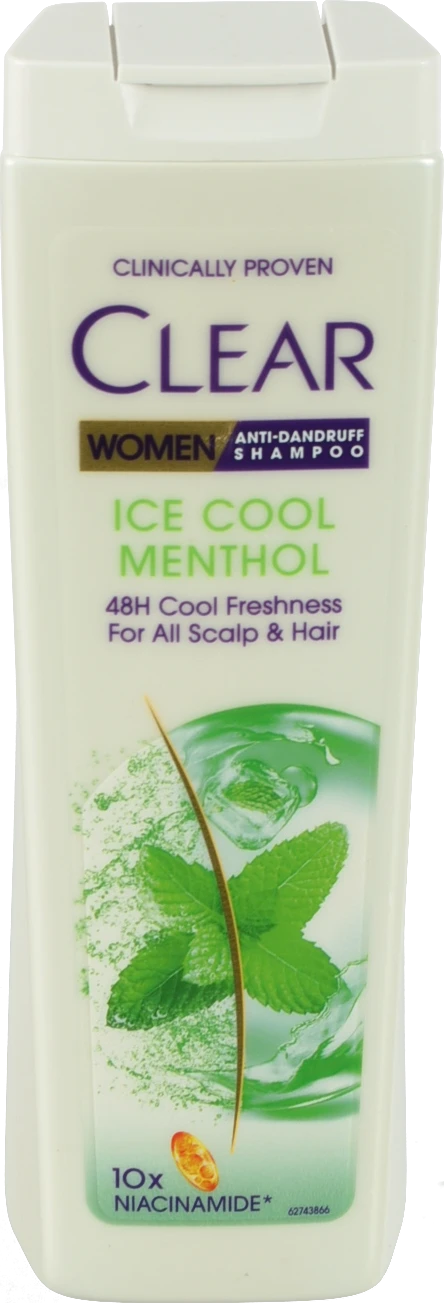 Шампунь Clear 360мл крижана свіжість з ментолом для жінок