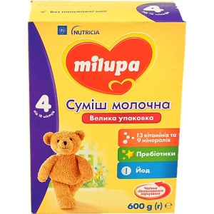 Milupa 4 Суха молочна суміш 600г