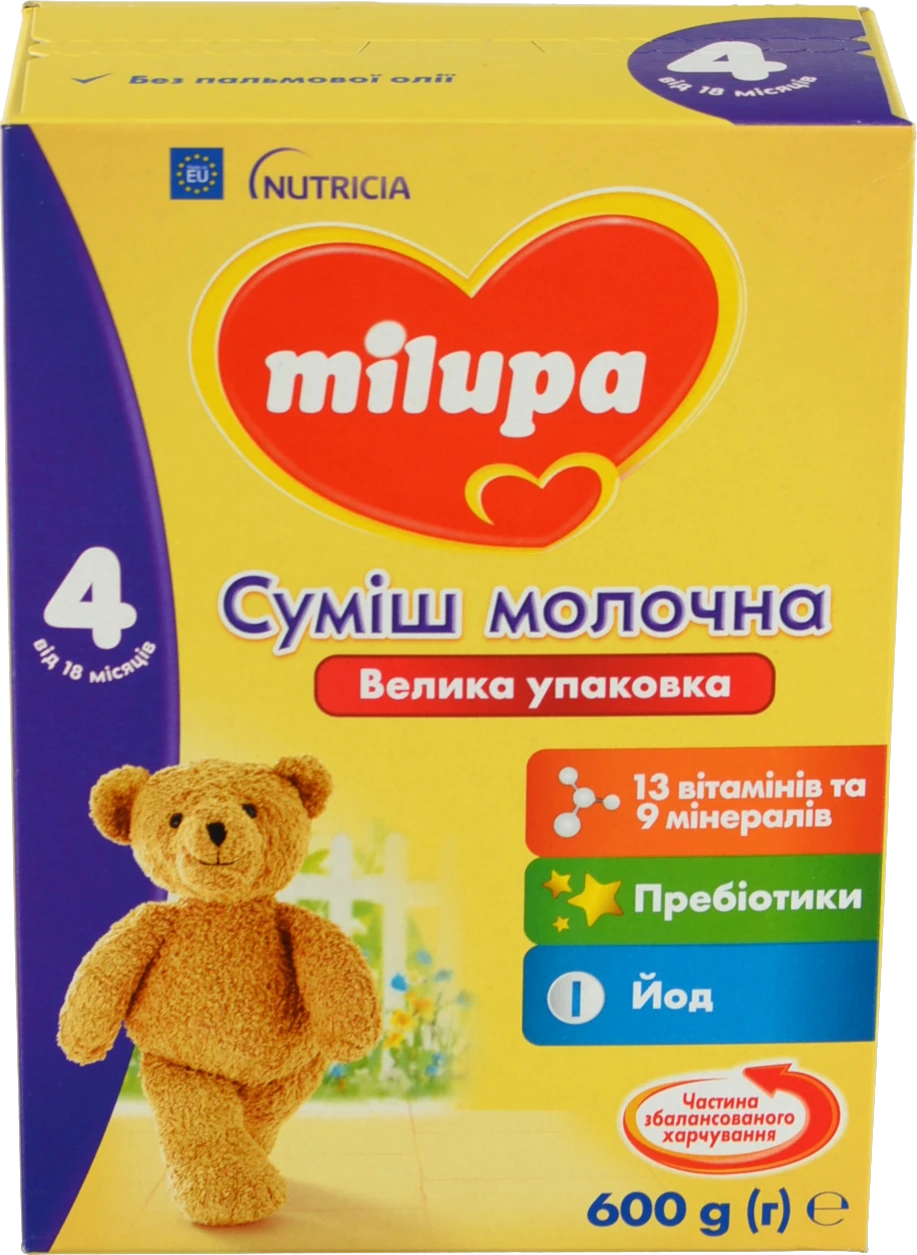Milupa 4 Суха молочна суміш 600г