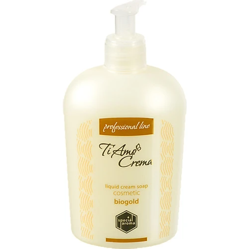 Мило рідке Ti Amo 450мл біозолото дозатор