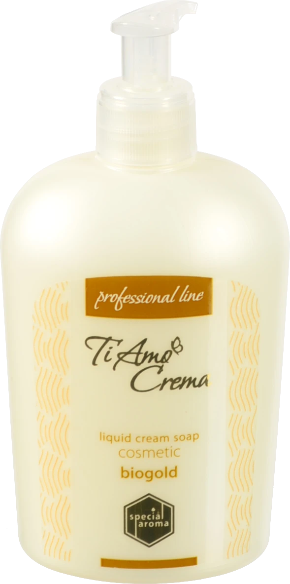 Мило рідке Ti Amo 450мл біозолото дозатор