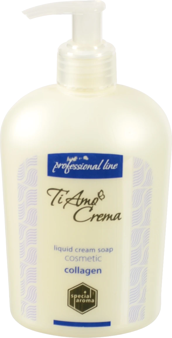 Мило рідке Ti Amo 450мл колаген дозатор