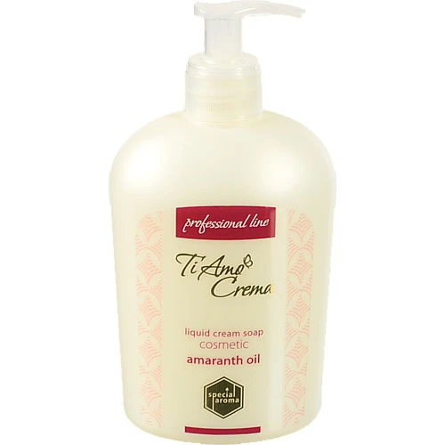 Мило рідке Ti Amo 450мл амарант дозатор