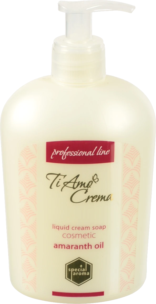 Мило рідке Ti Amo 450мл амарант дозатор
