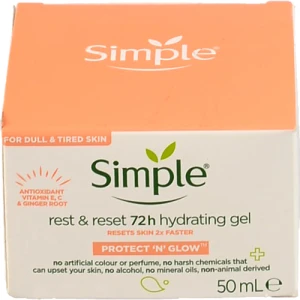 Гель Simple 50мл зволожуючий протект ен глоу