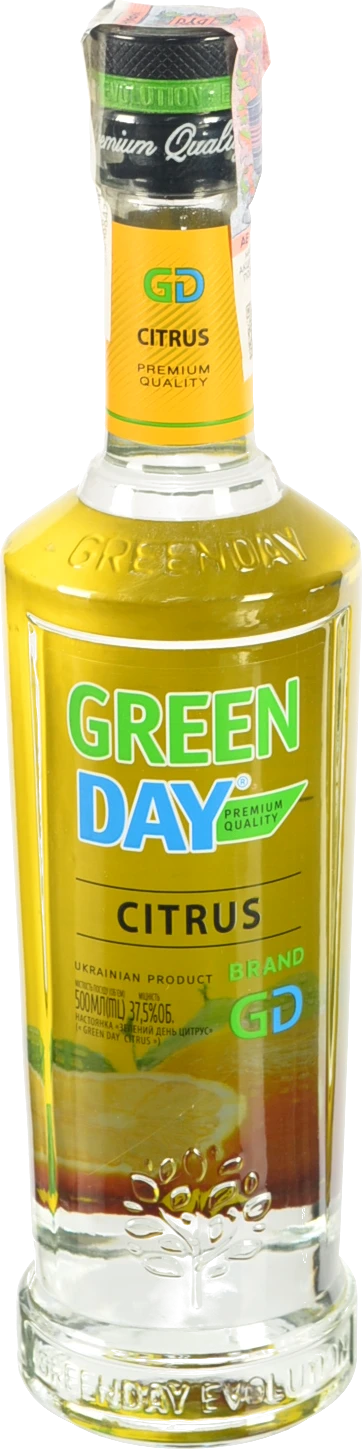 Настоянка Green Day 0.5л цитрус