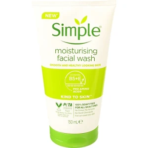 Гель для вмивання зволожуючий Kind to skin Simple 150мл