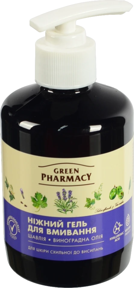 Гель для вмивання шавлія Зелена аптека 270мл