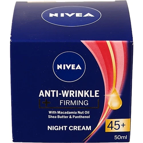 Нічний крем для обличчя Nivea Visage 45+ 50мл
