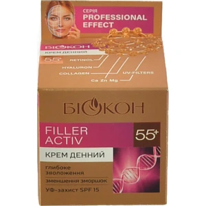 Крем Біокон Проф.Ефект FILLER ACTIV 50мл денний 55+ 16213