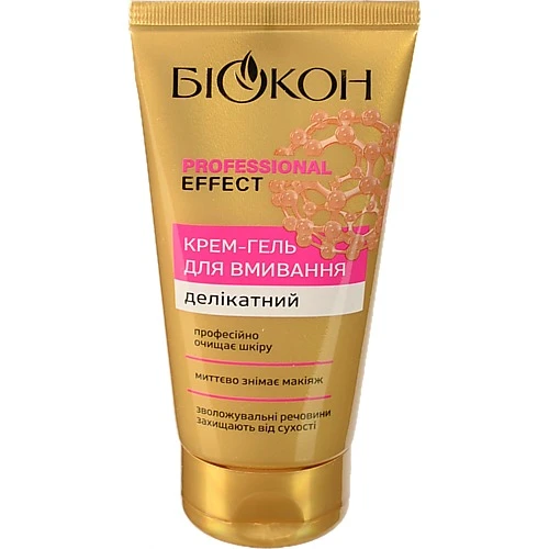 Крем-гель Біокон Проф.Ефект 150мл делікатний для вмивання 16218