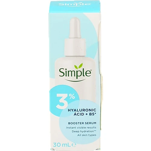 Сиворотка д.обличчя Simple 30мл гiалуронова кислота В5