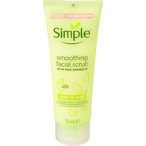 Скраб Simple 75мл вирiвнюючий kind to skin