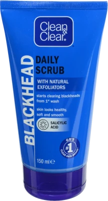Скраб очищаючий від чорних крапок щоденний Clean&Clear 150мл