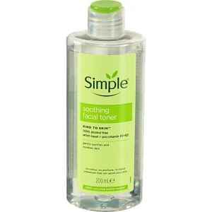 Тонiк Simple 200мл заспокiйливий kind to skin