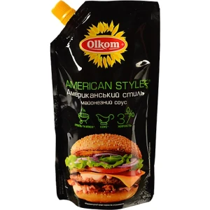 Соус майонезний 37% American style Olkom д/п 295г