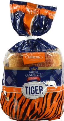 Хліб Київхліб 400г сенгвічний тигровий нарізний