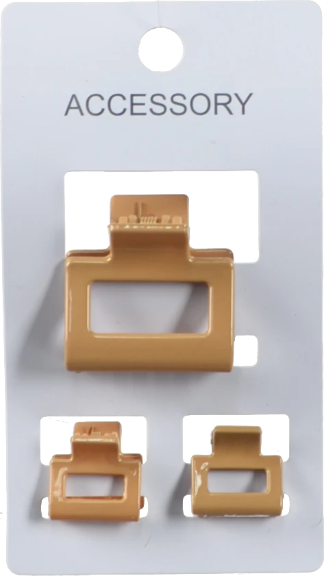 Набір крабів д.волосся 3 шт тип 1