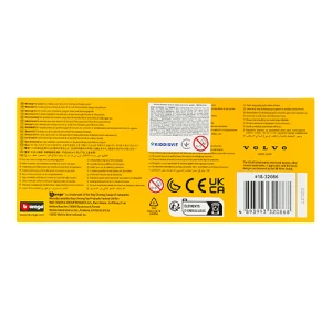 Іграшка для дітей від 3років №18-32086 Volvo EC220E Construction Bburago 1шт