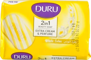 Мило Duru 100г 2в1 білий лотос