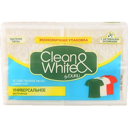 Мило Duru 120гх4 clean white універсальне