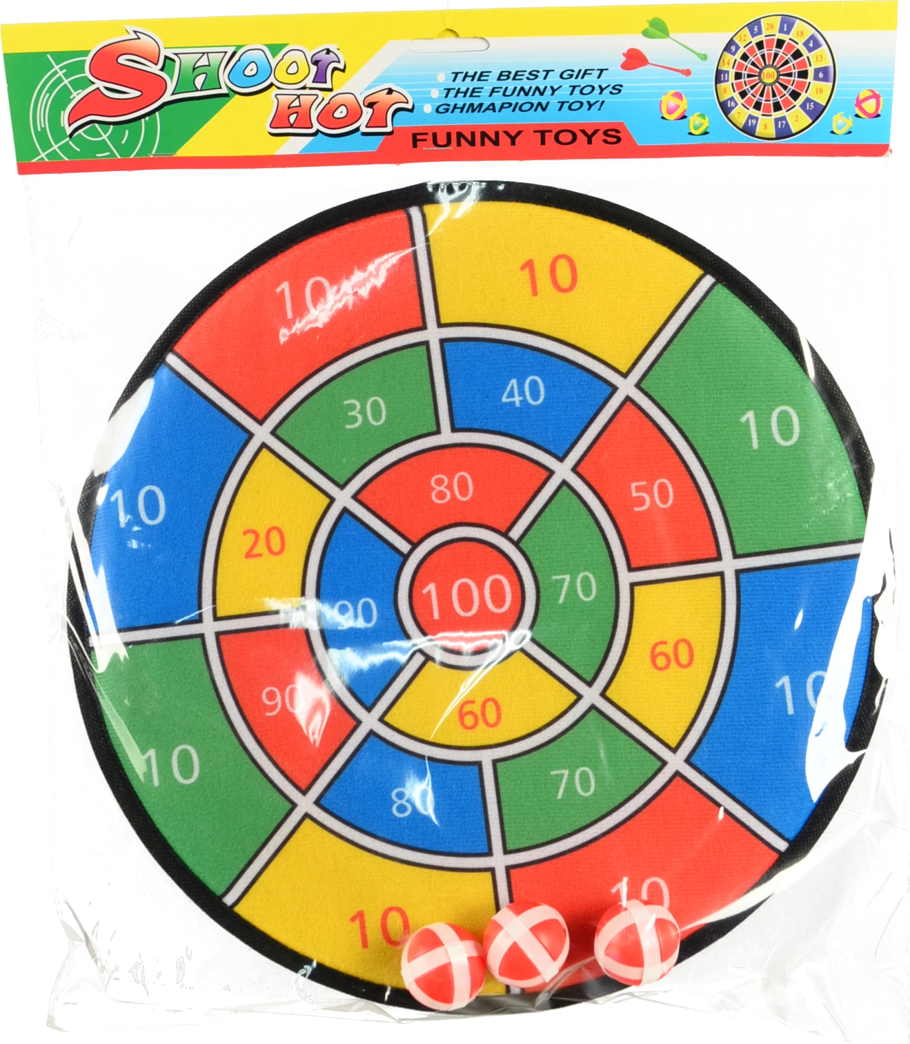 Гра дитяча кімнатна Qunxing toys дартс на липучках 983