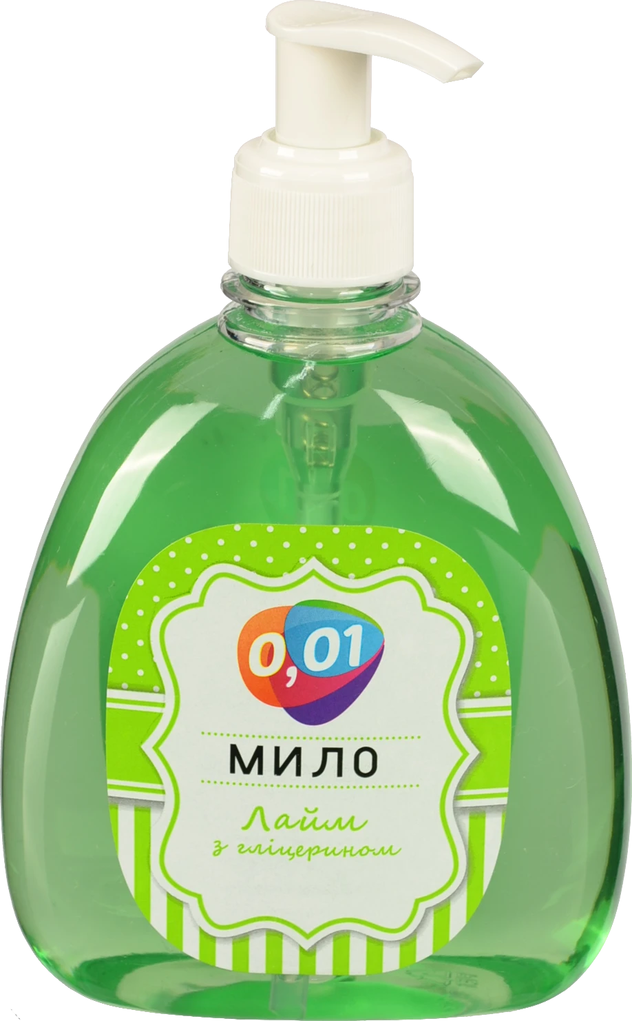 Мило рiдке 0.01 400мл лайм глiцерин