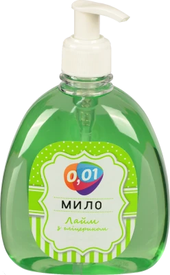 Мило рiдке 0.01 400мл лайм глiцерин