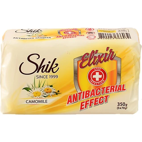 Мило Шик 5х70г elixir antibacterial camomile