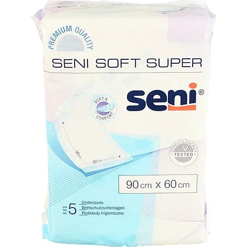 Пелюшки для немовлят SENI SOFT 90х60 см. (5 шт.)