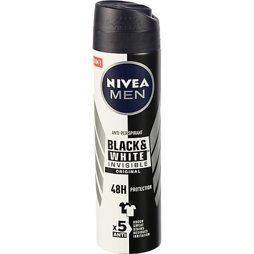 Антиперспірант Original Invisible Black&White Nivea Men 150мл
