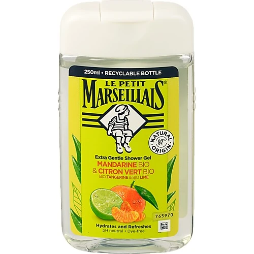 Гель д.душа Le Petit Marseillais 250мл мандар.лайм