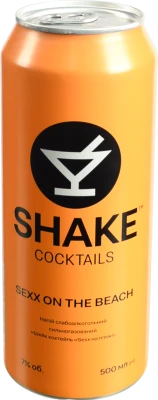 Напій слабоалкогольний 0.5л 7% Shake Sexx On The Beach б/у