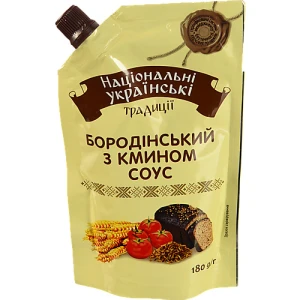Соус Бородинський з кмином Національні українські традиції д/п 180г