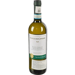 Вино Colle dei Cipressi 0.75л Піно Гріджіо біле сухе 12% DOC