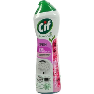Крем для чищення Рожева свіжість Cleanboost Cif 500мл