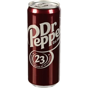Напій безалкогольний газований ароматизований Dr Pepper з/б 330мл