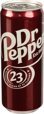 Напій безалкогольний газований ароматизований Dr Pepper з/б 330мл