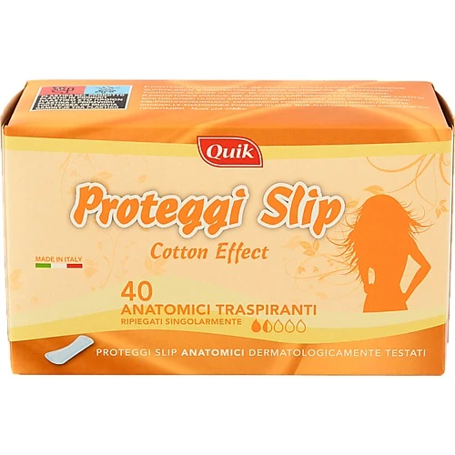 Прокладки Quik 40шт щоденні proteggi slip анатомічні саше