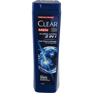 Шампунь Clear 225мл щоденний захист та догляд д.чоловіків