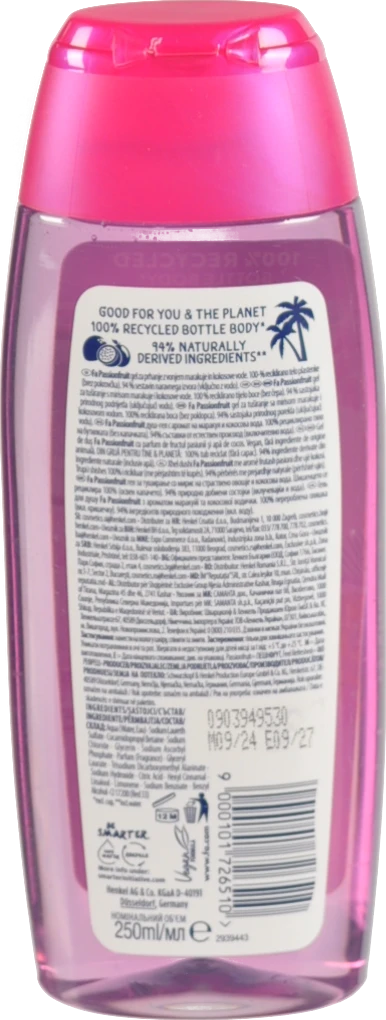 Гель для душу Passion Fruit Feel Refreshed Fa 250мл